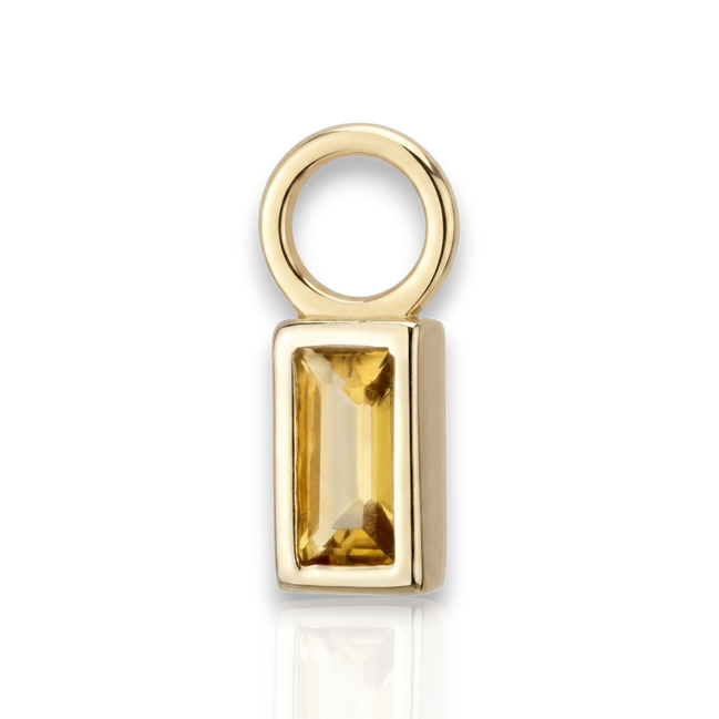 Ever 14k Gold Citrine Earring Charm