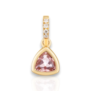 Maxi Pink Tourmaline Charm