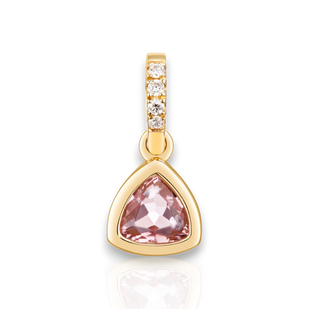 Maxi Pink Tourmaline Charm