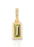 Maxi 14k Gold Peridot Charm