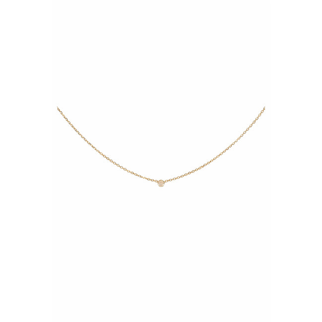 Sample Sale: White Jade Vi Necklace