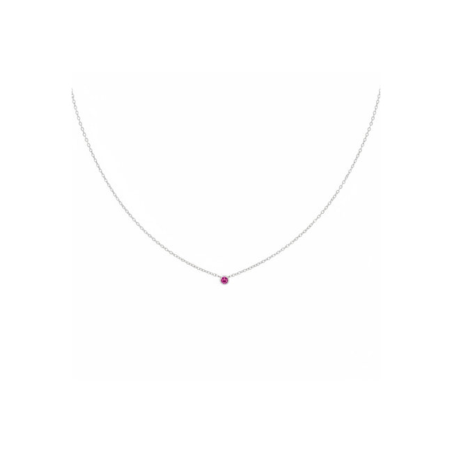 Sample Sale: Rhodolite Vi Necklace