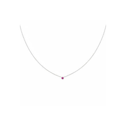 Rhodolite Vi Necklace