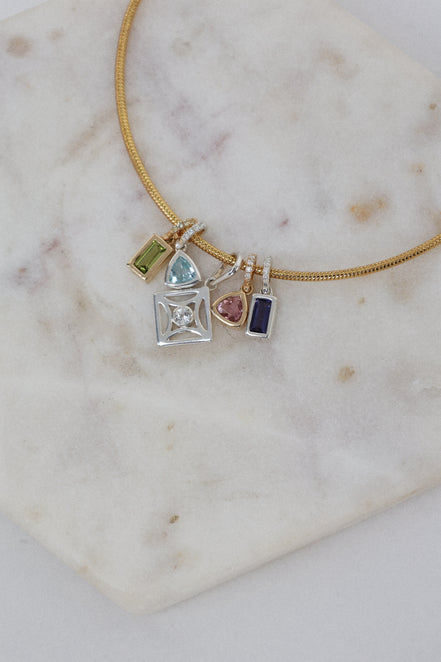 Tori Sterling Silver Charm